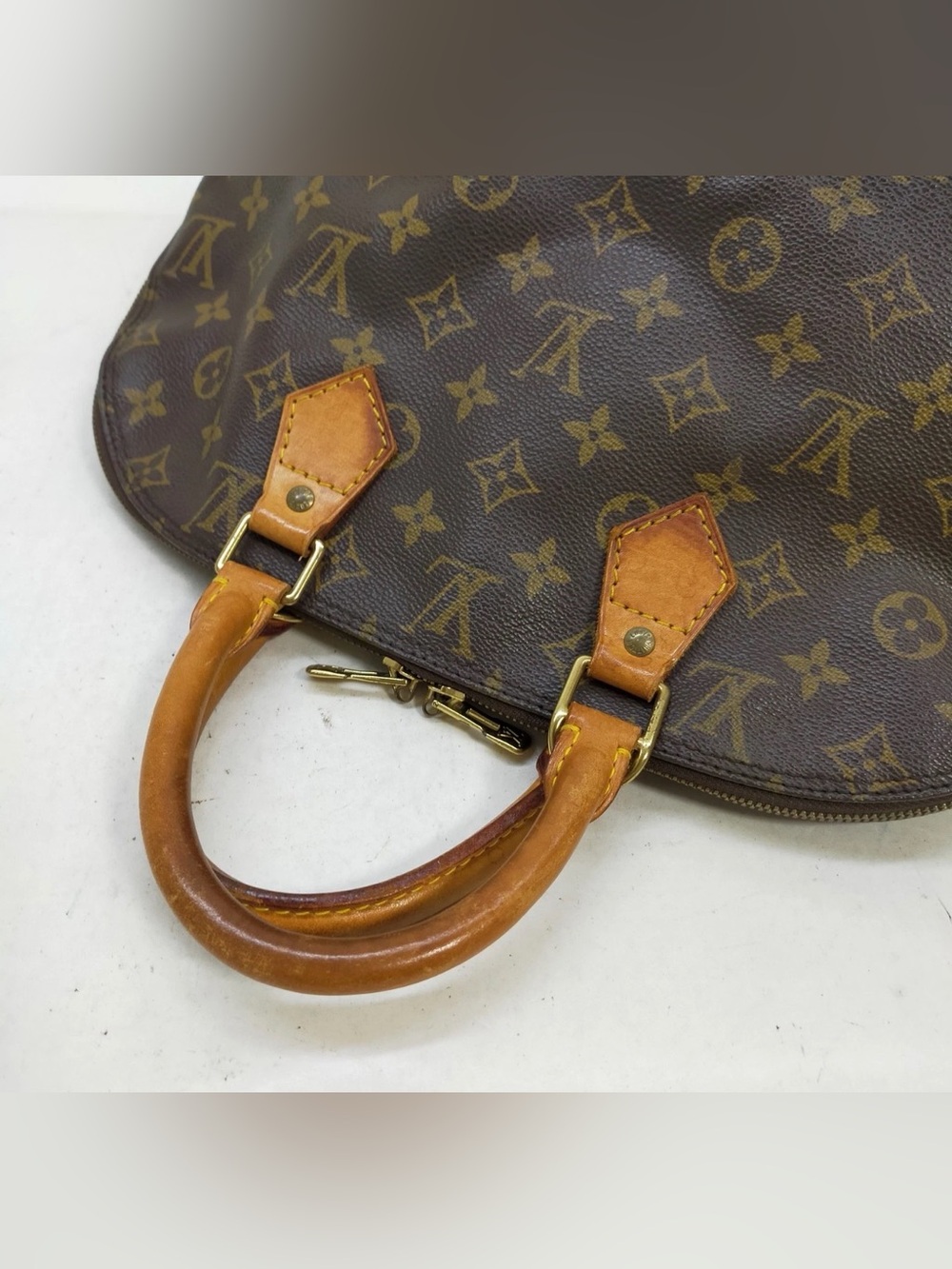 Louis Vuitton LV Hand Bag Alma Brown Monogram - Picture 12 of 12